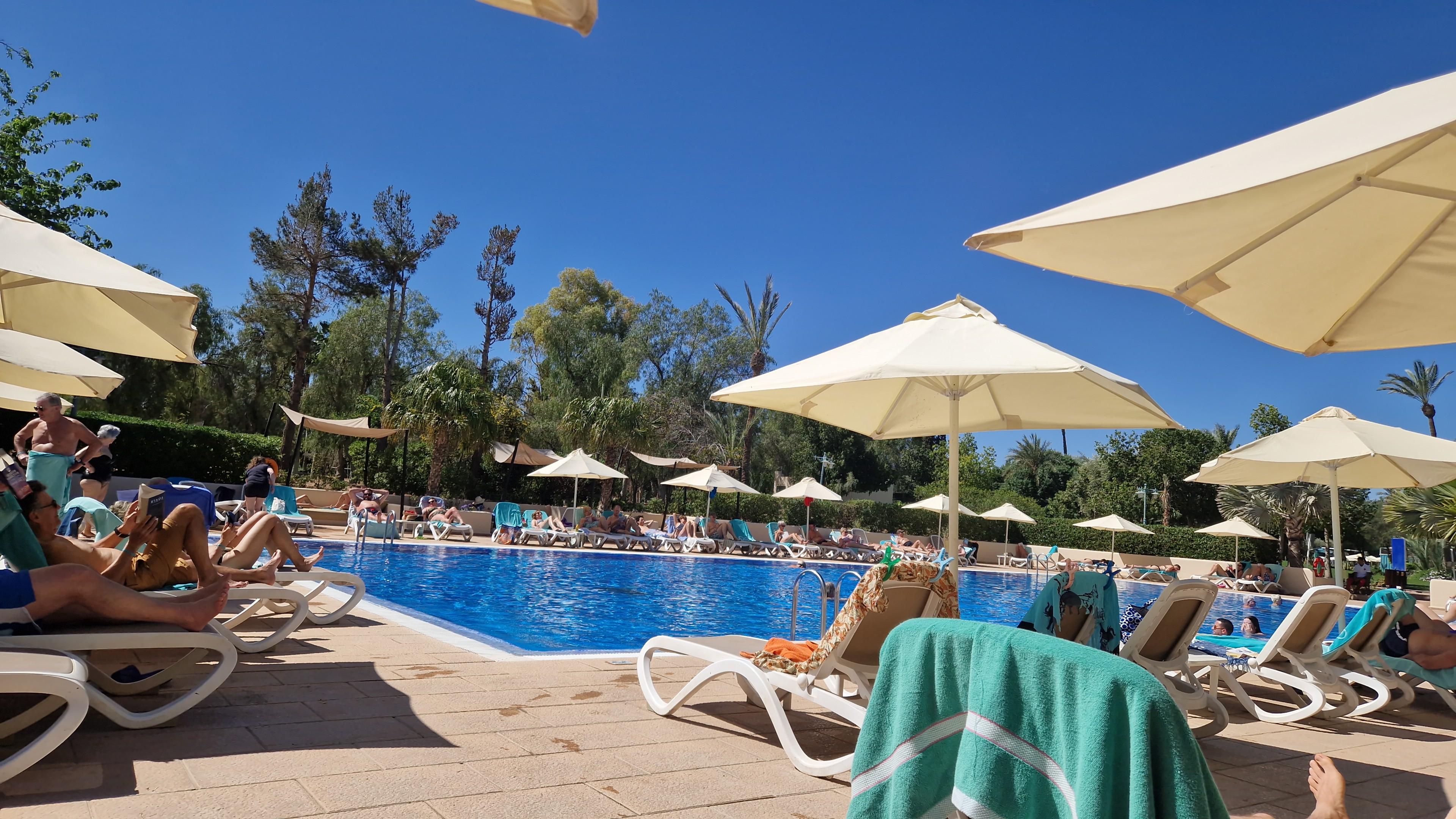Around the quiet pool