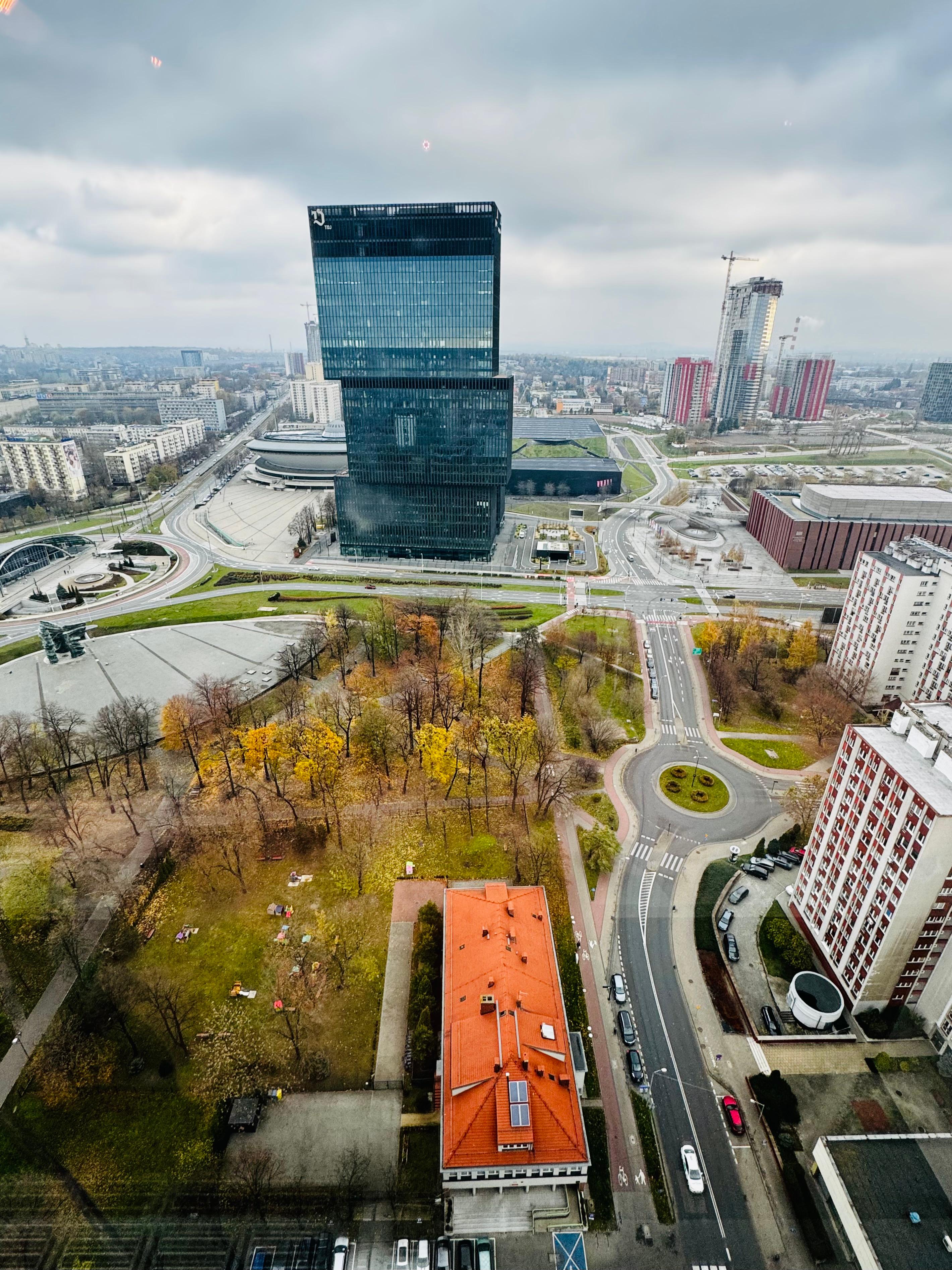 View from 27th floor restaurant