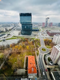 View from 27th floor restaurant