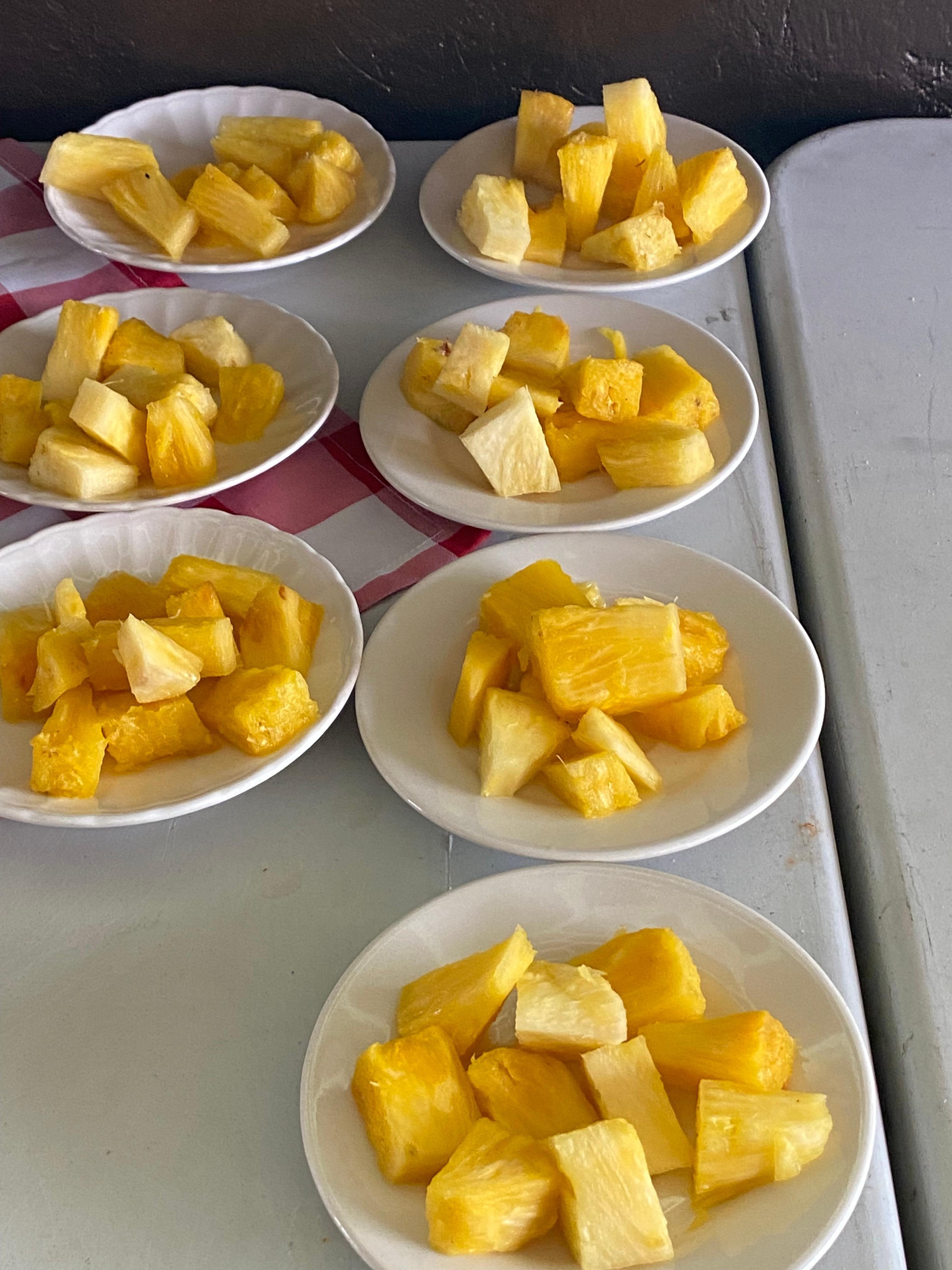 La fruta no se veía tan fresca.