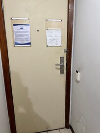 Door missing latch