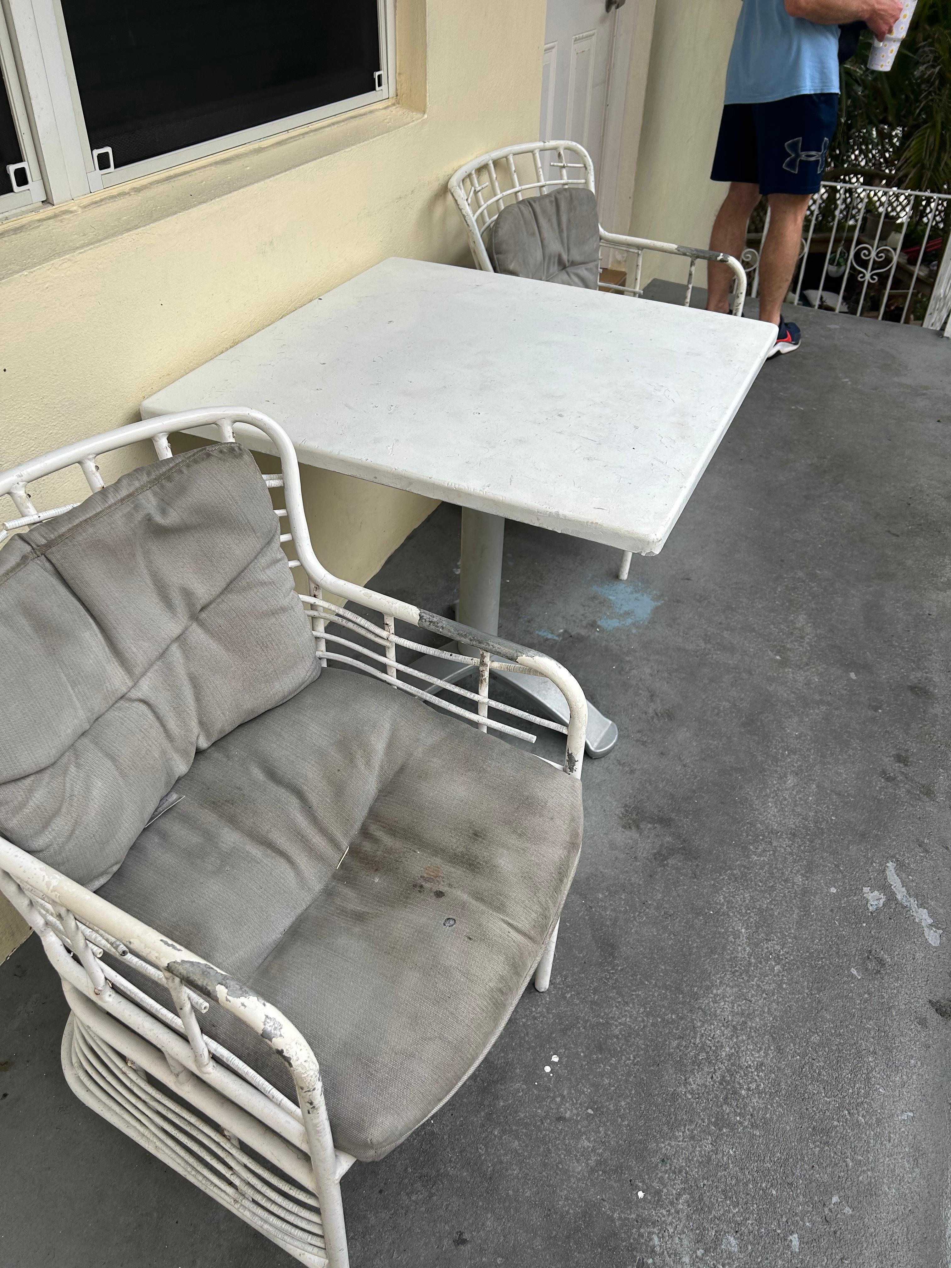 Furniture for our patio