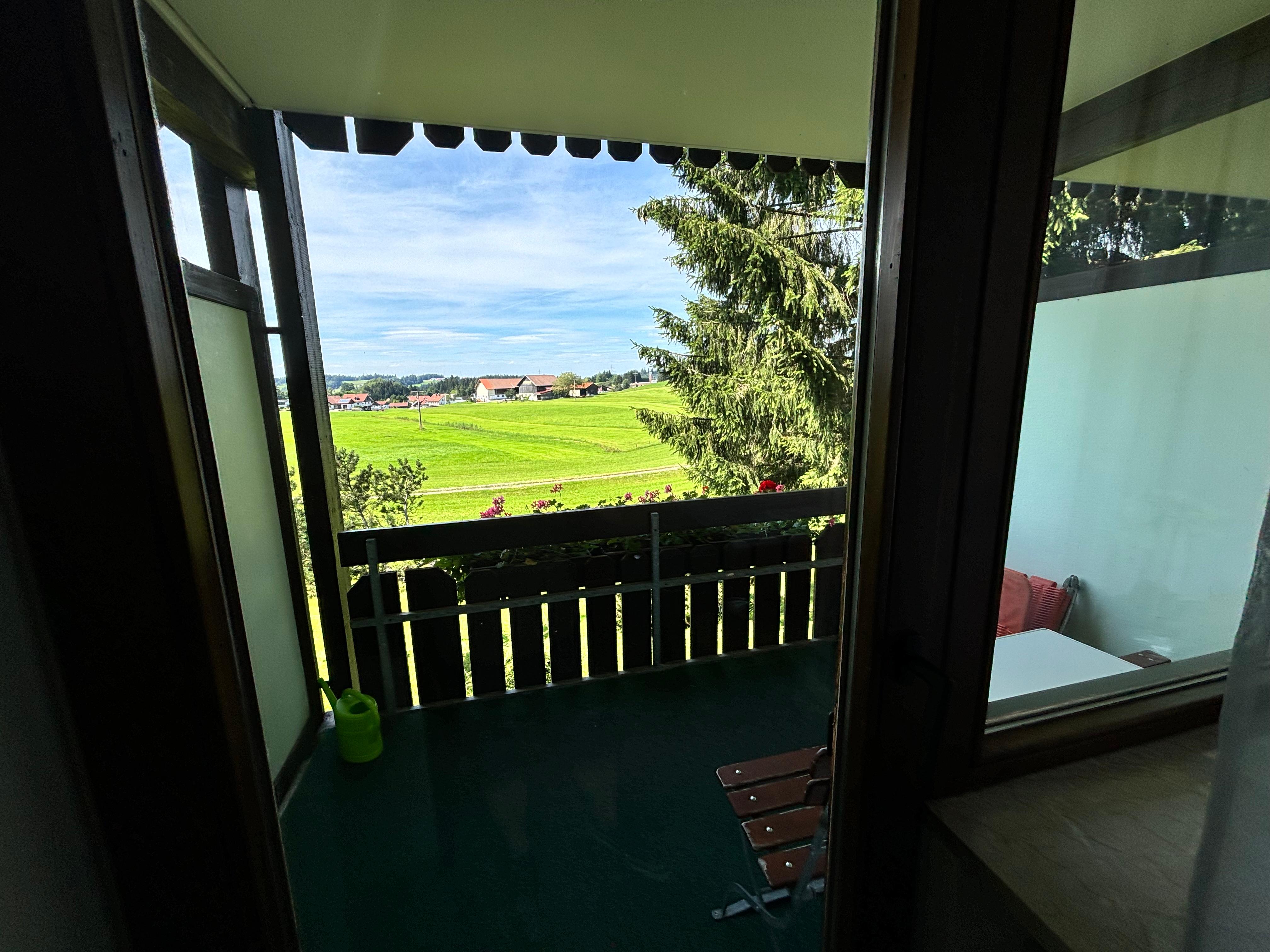 Balcon attenant à la chambre 