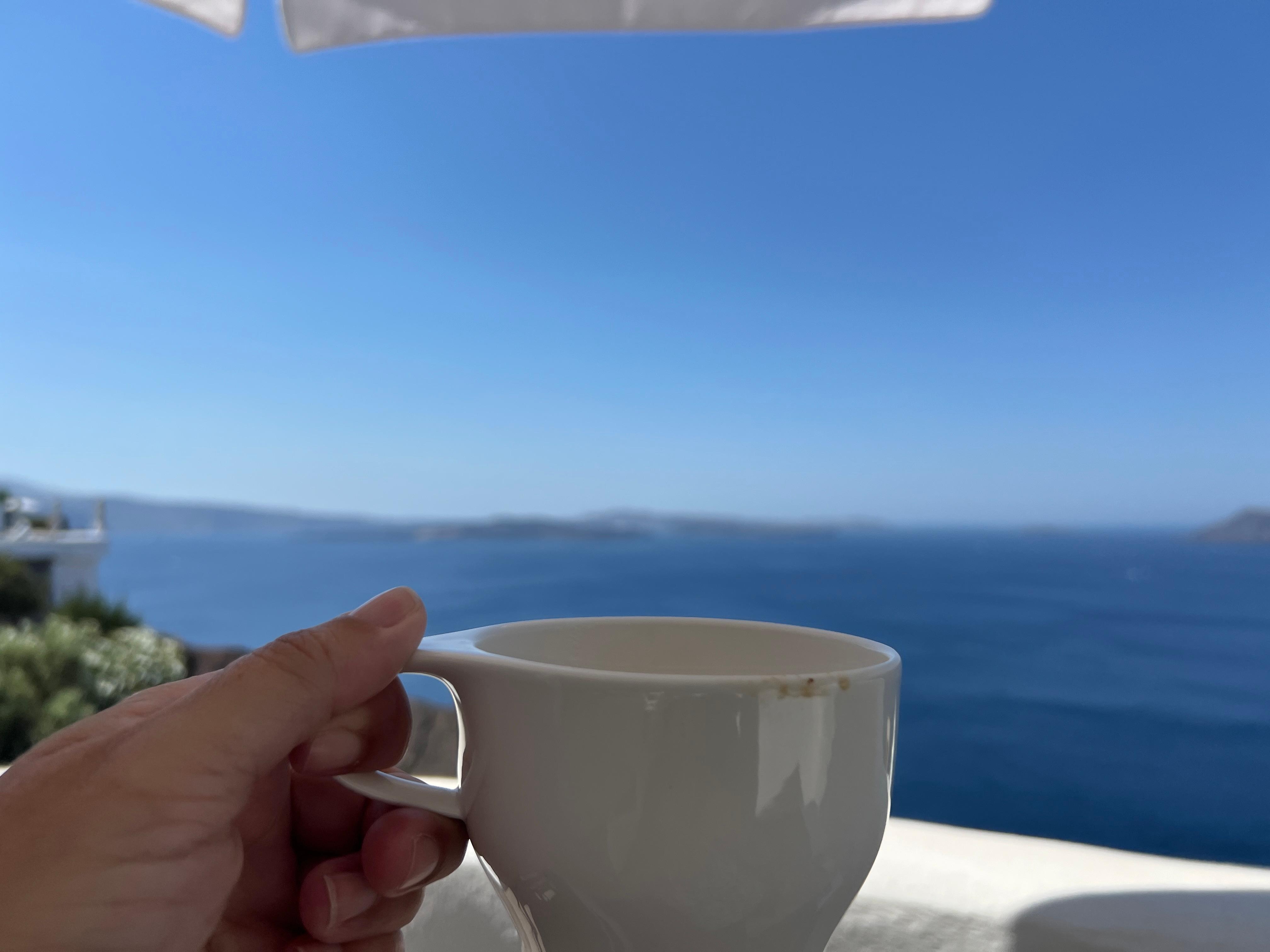 Breakfast with a view