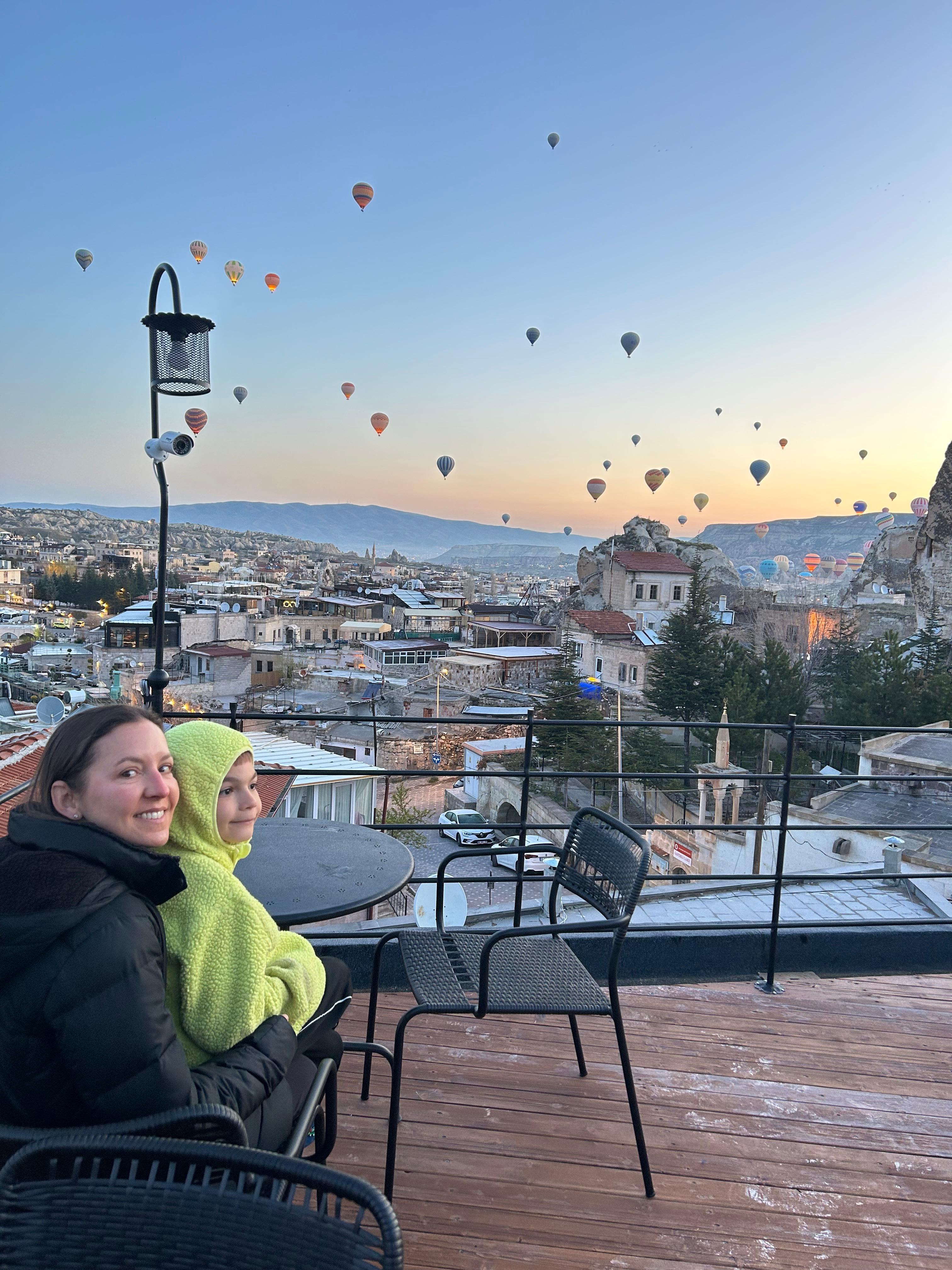 Terrace baloon view 