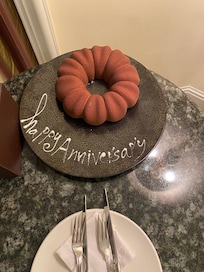 Delicious surprise for our anniversary