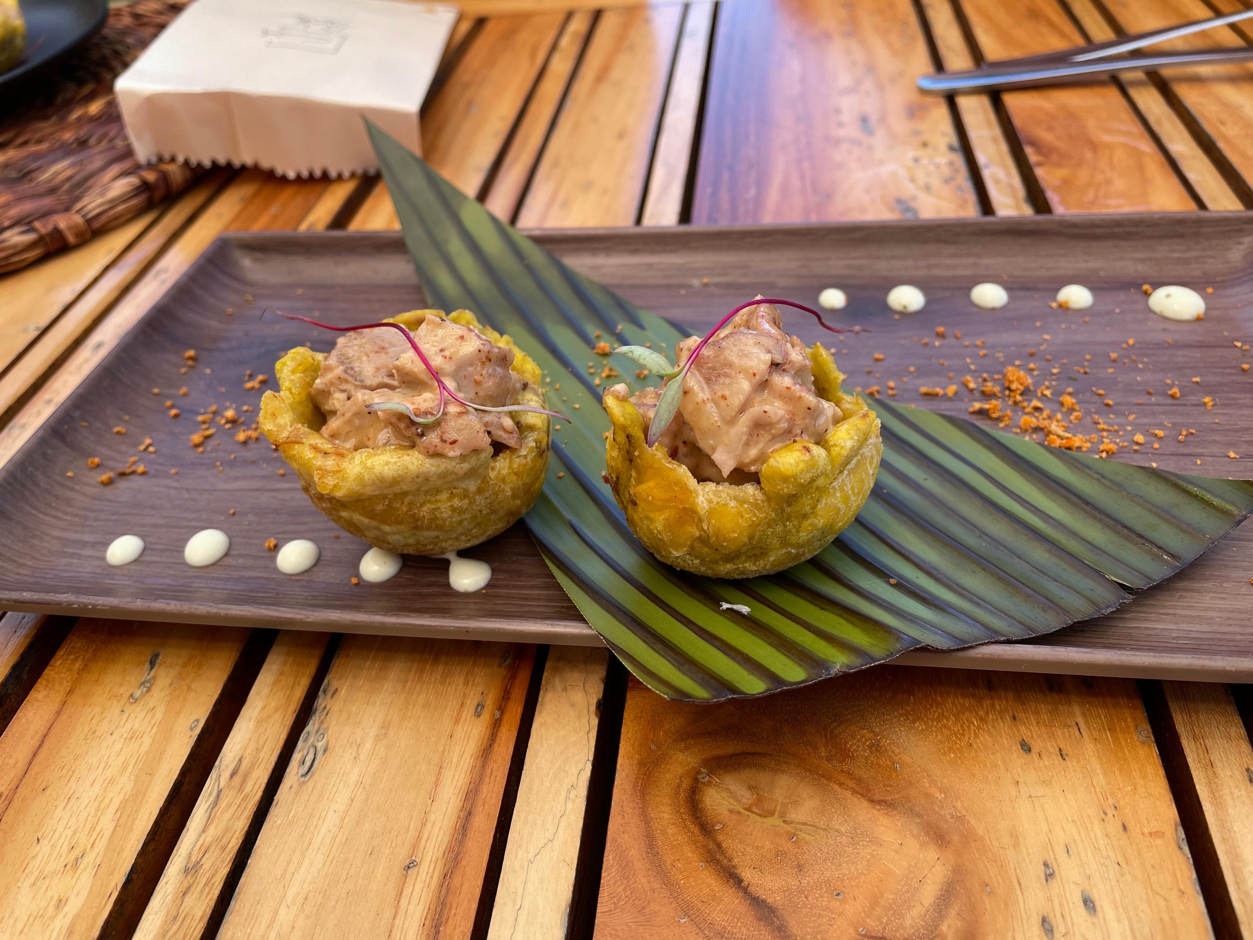 Tostones de atún