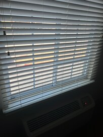 Blinds no curtains