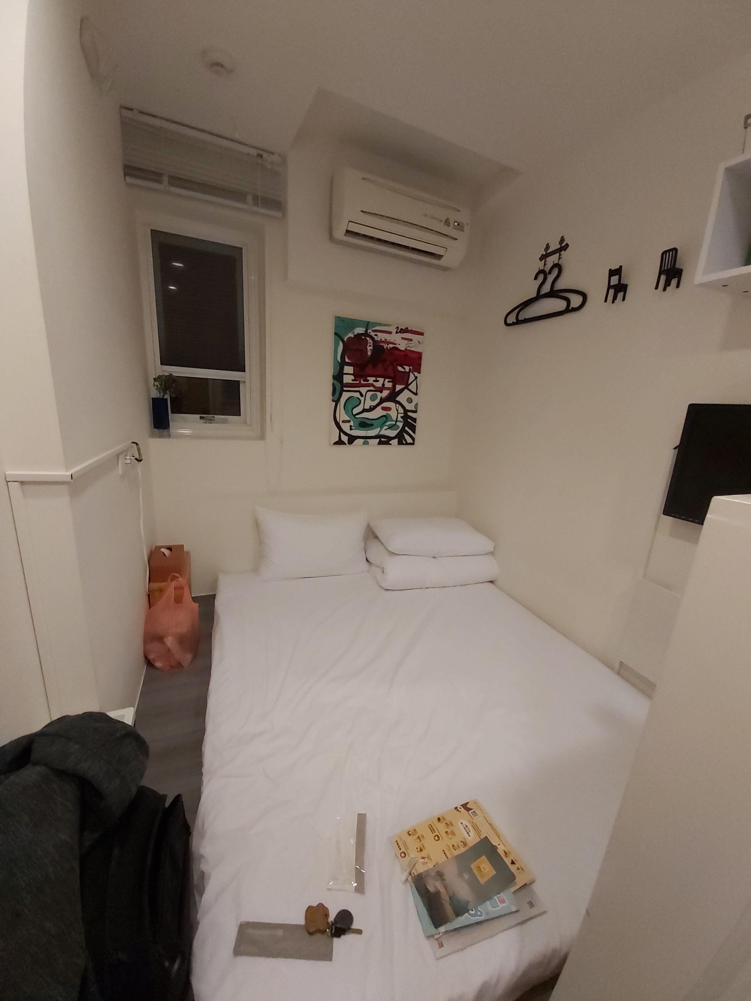 Mattress on the floor