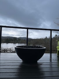 View from living room.