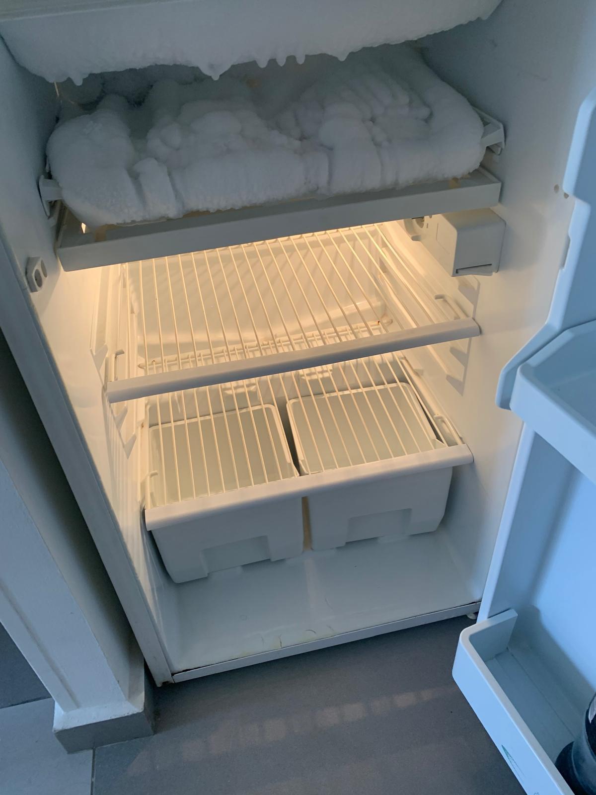 Fridge not cleaned since probably 4 years...