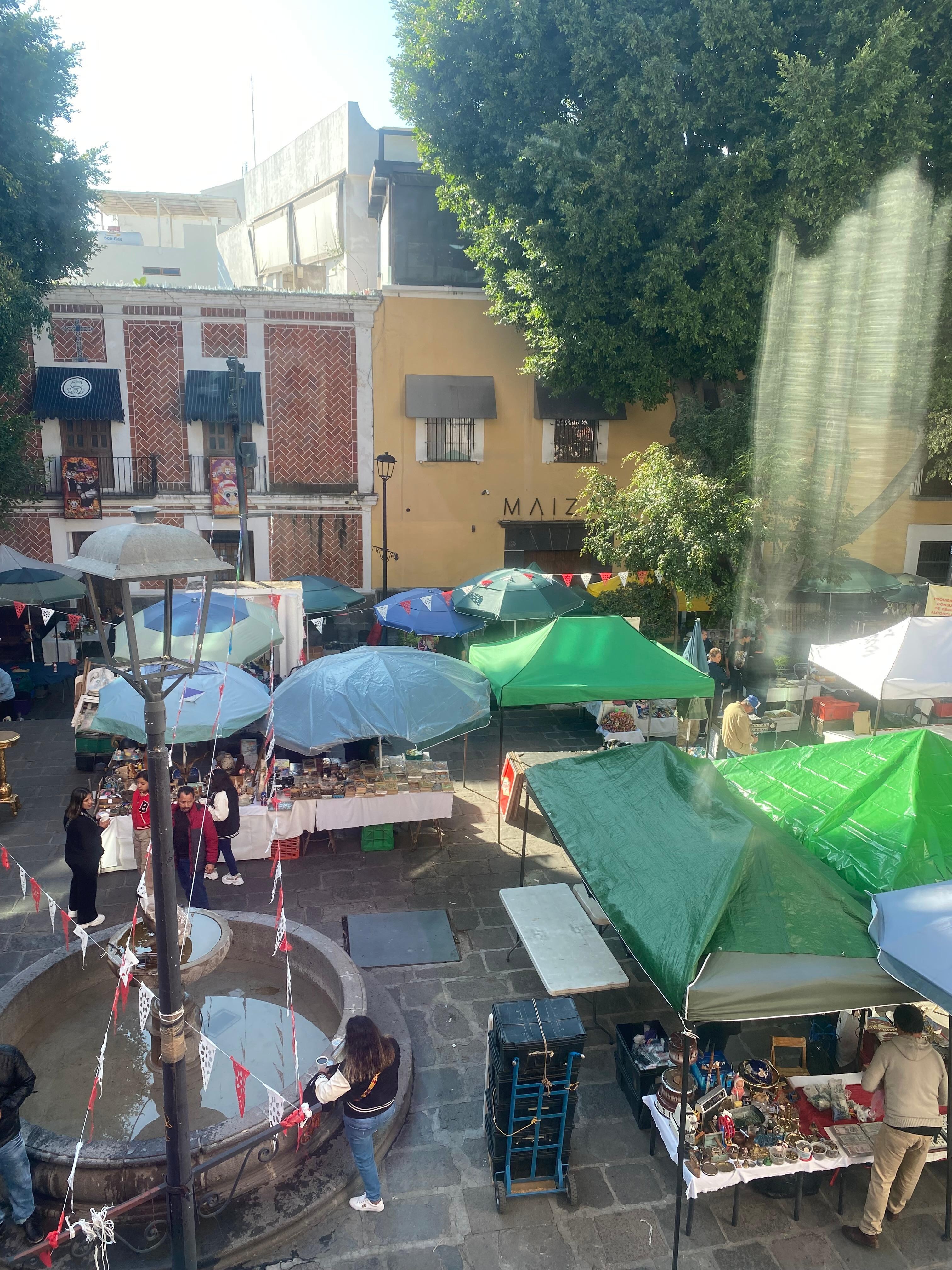 Vista del cuarto hacia el exterior