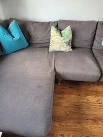 Filthy sofa