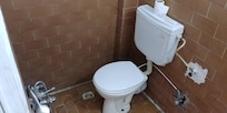 bathroom; toilet and shower