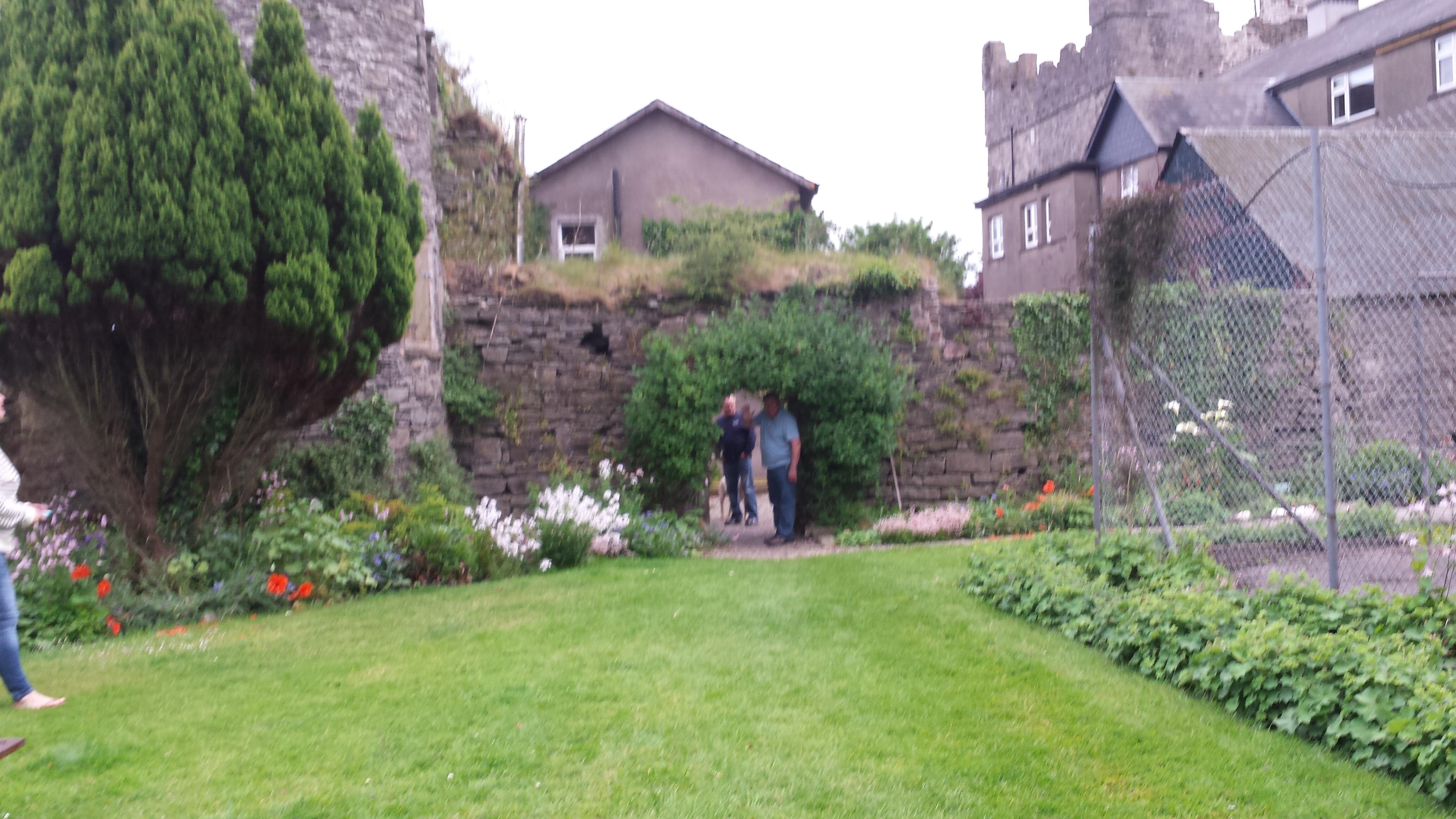 Garden doorway