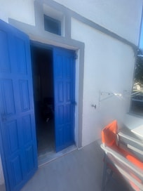 Little patio area outside room