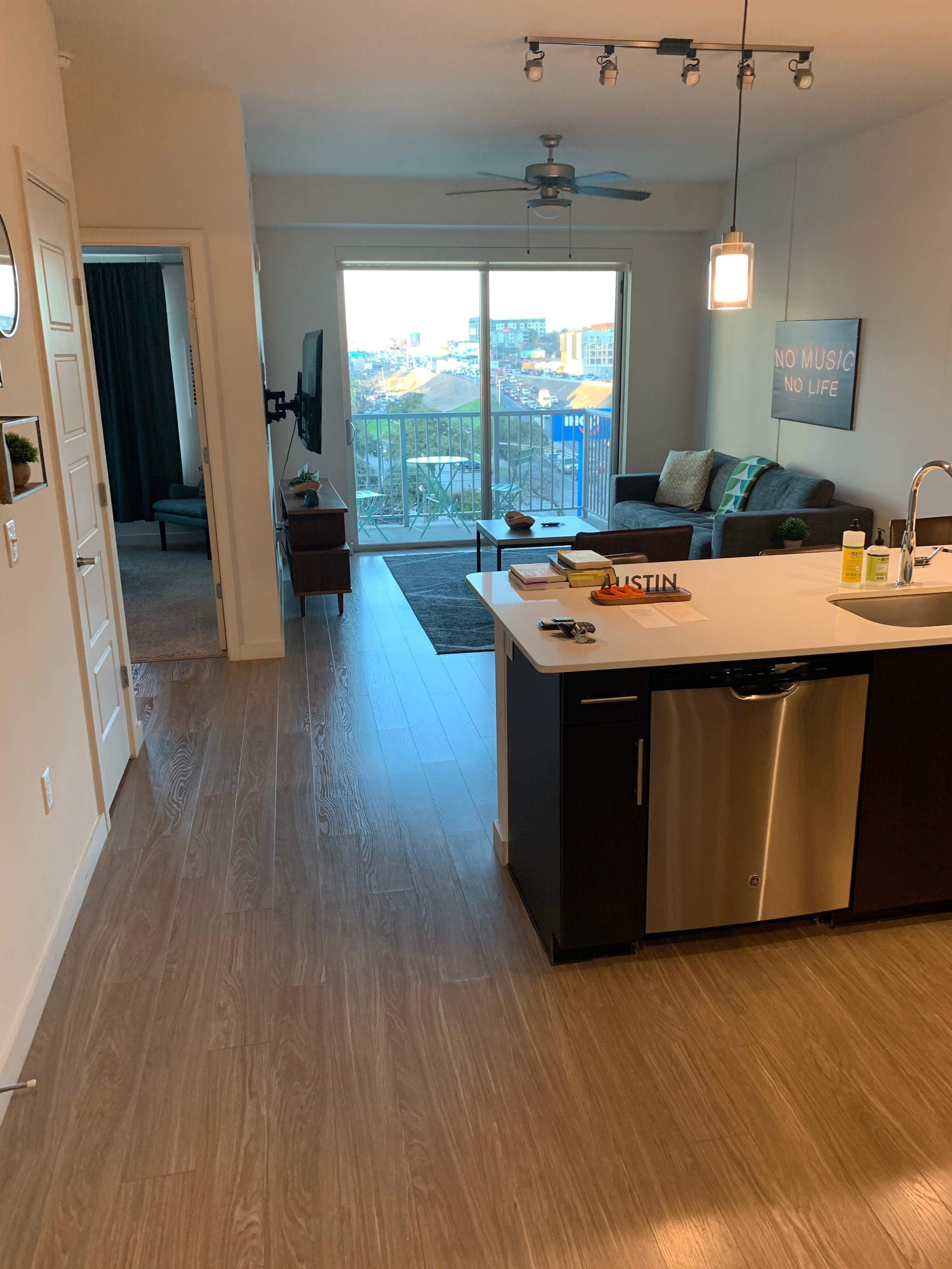 Apt from the front door