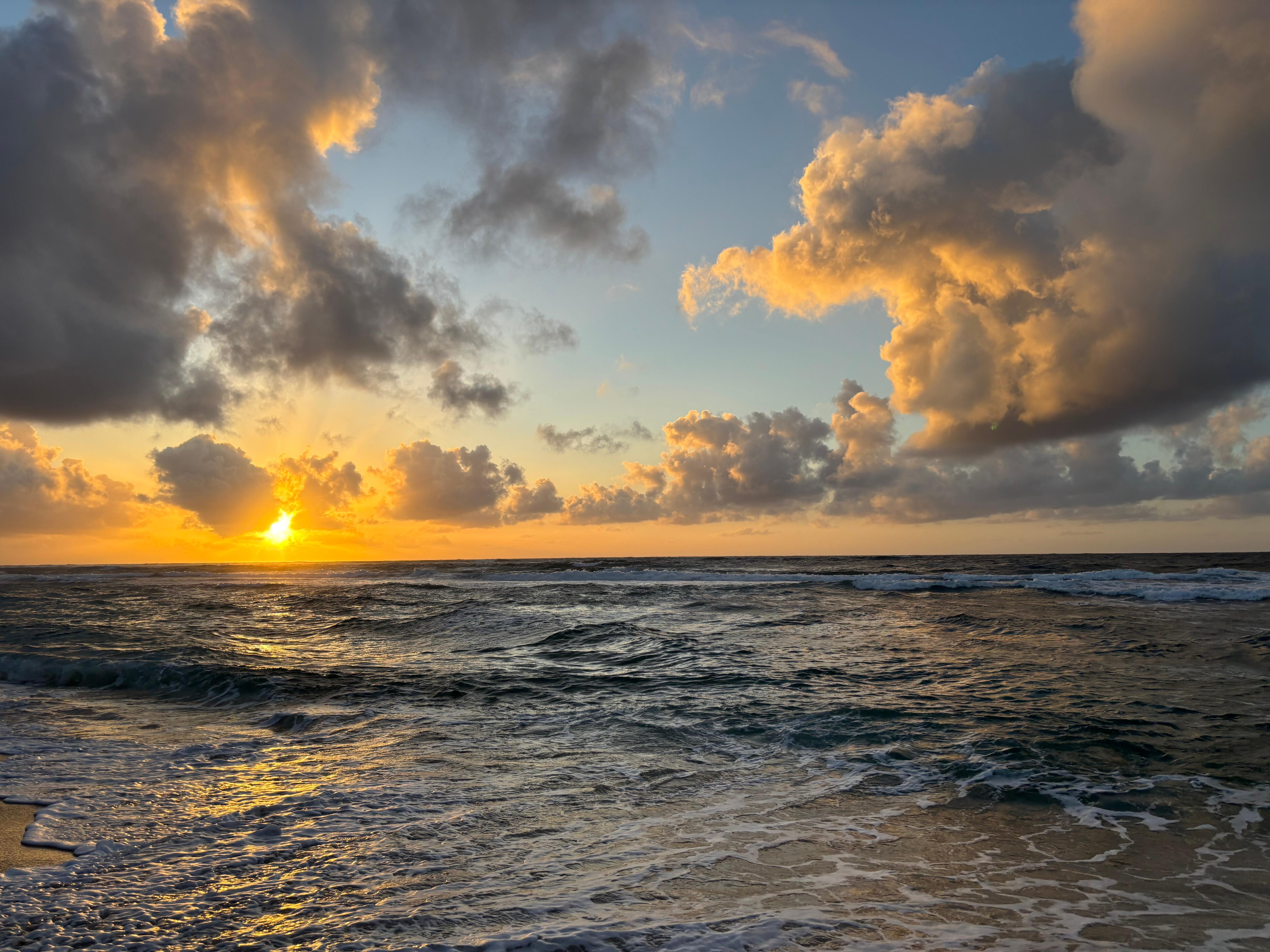 Taken at sunset from the hotel’s beach