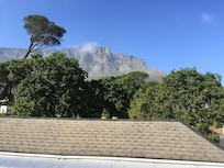 Table Mountain 🏔 view from the lodge