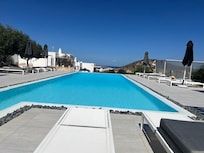 Outdoor pool area