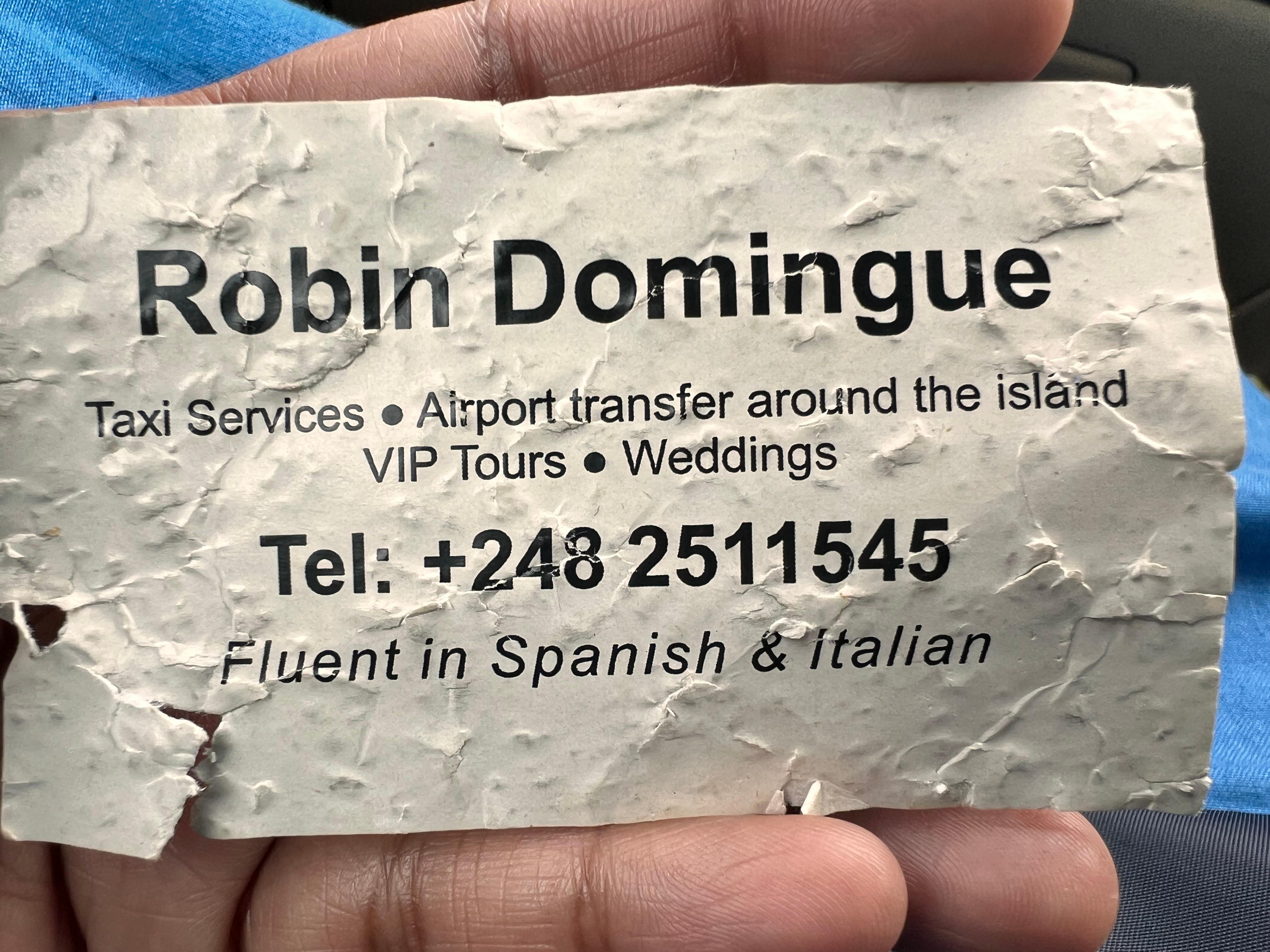 Great driver for a day tour contact him directly 