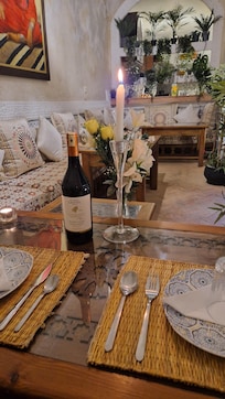 Dining in