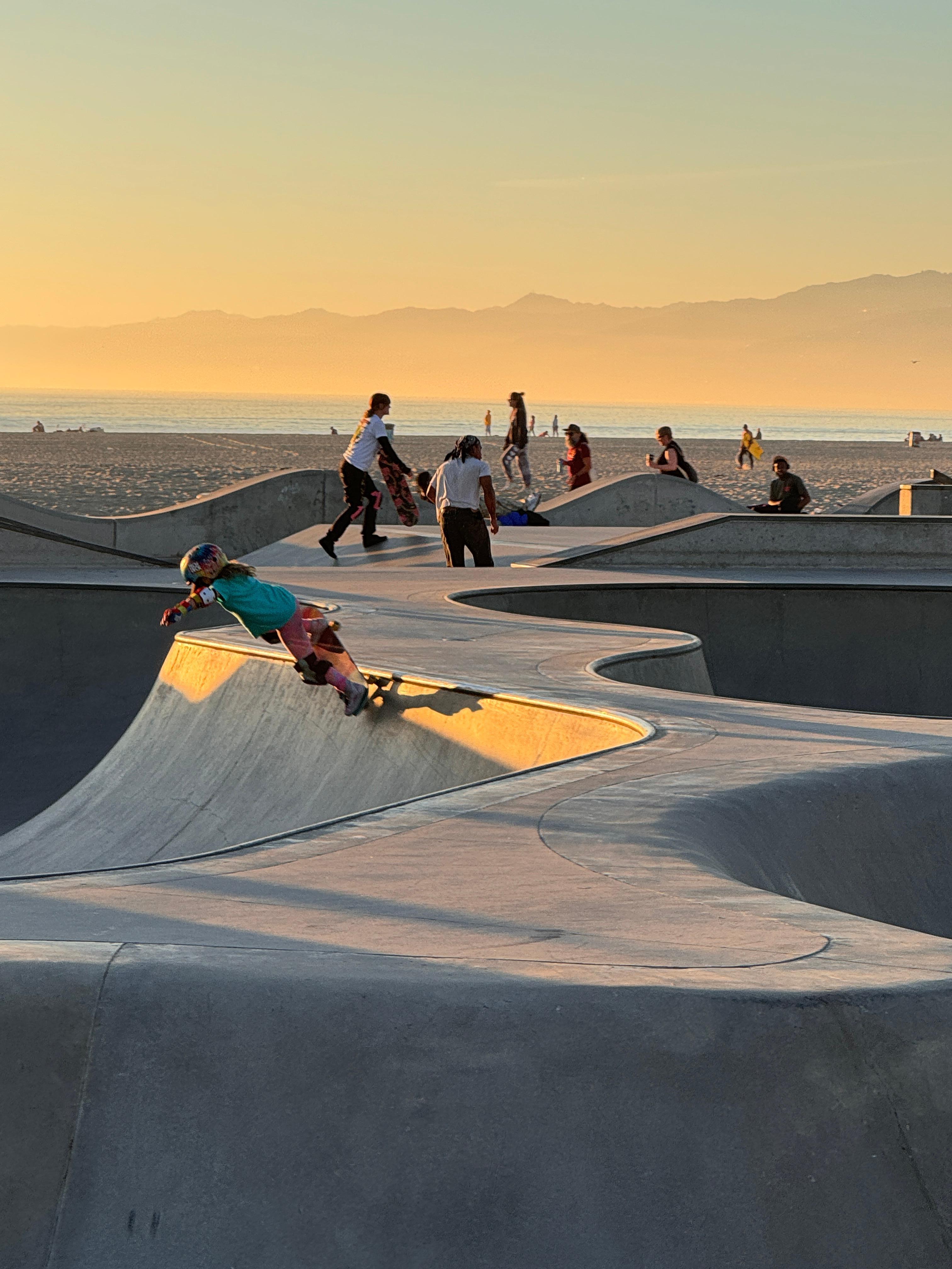 Skatepark action 