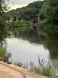 The riverside walk