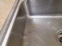 Picture if the sink still dirty.