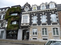 The hotel façade