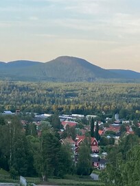 Utsikten från hotellrummet.