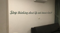 Love the messages on the walls!