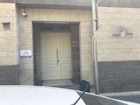 Entree de là où était ma chambre