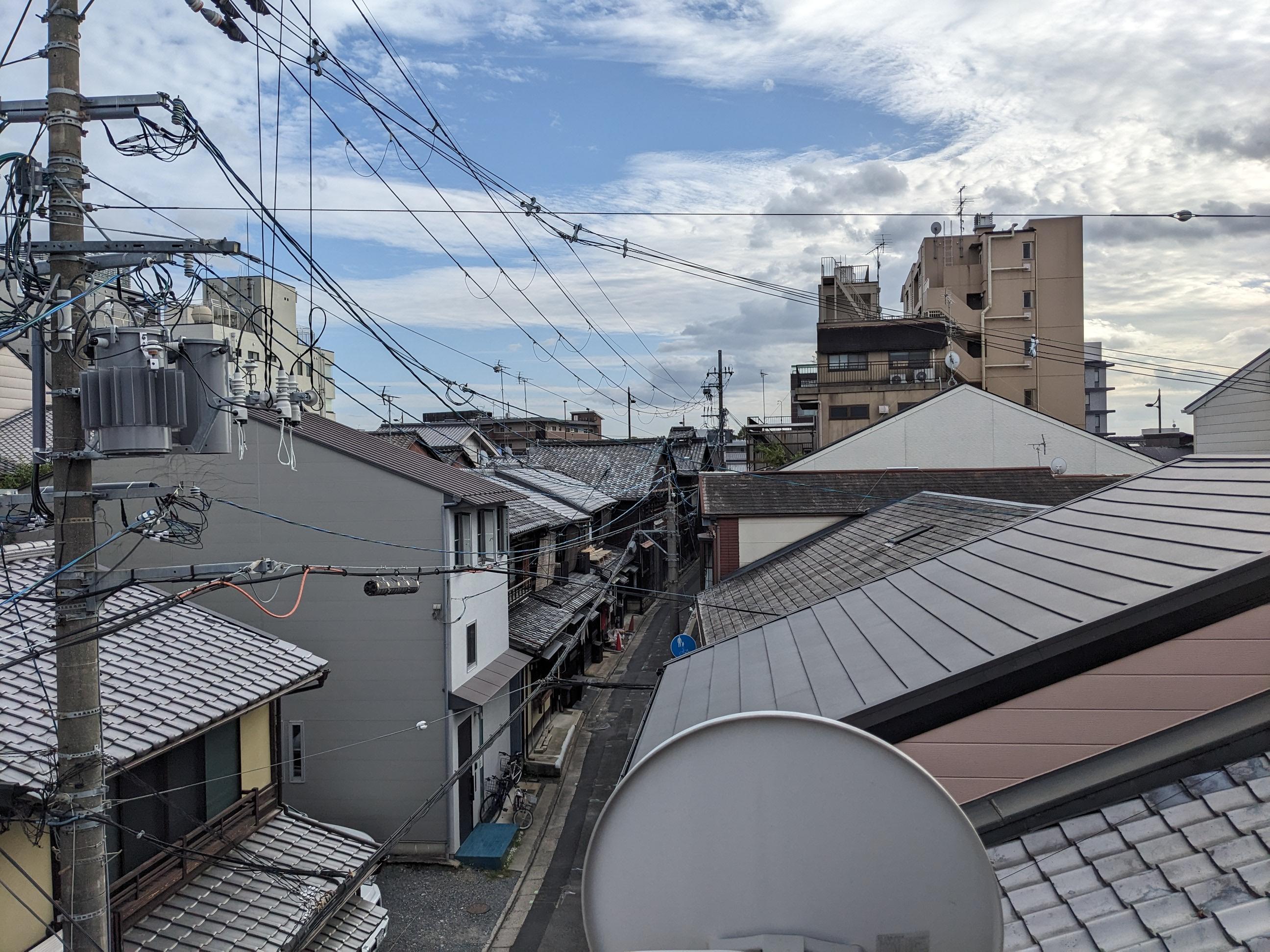 3階　3人部屋からの風景