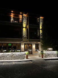 Outside view of the hotel.