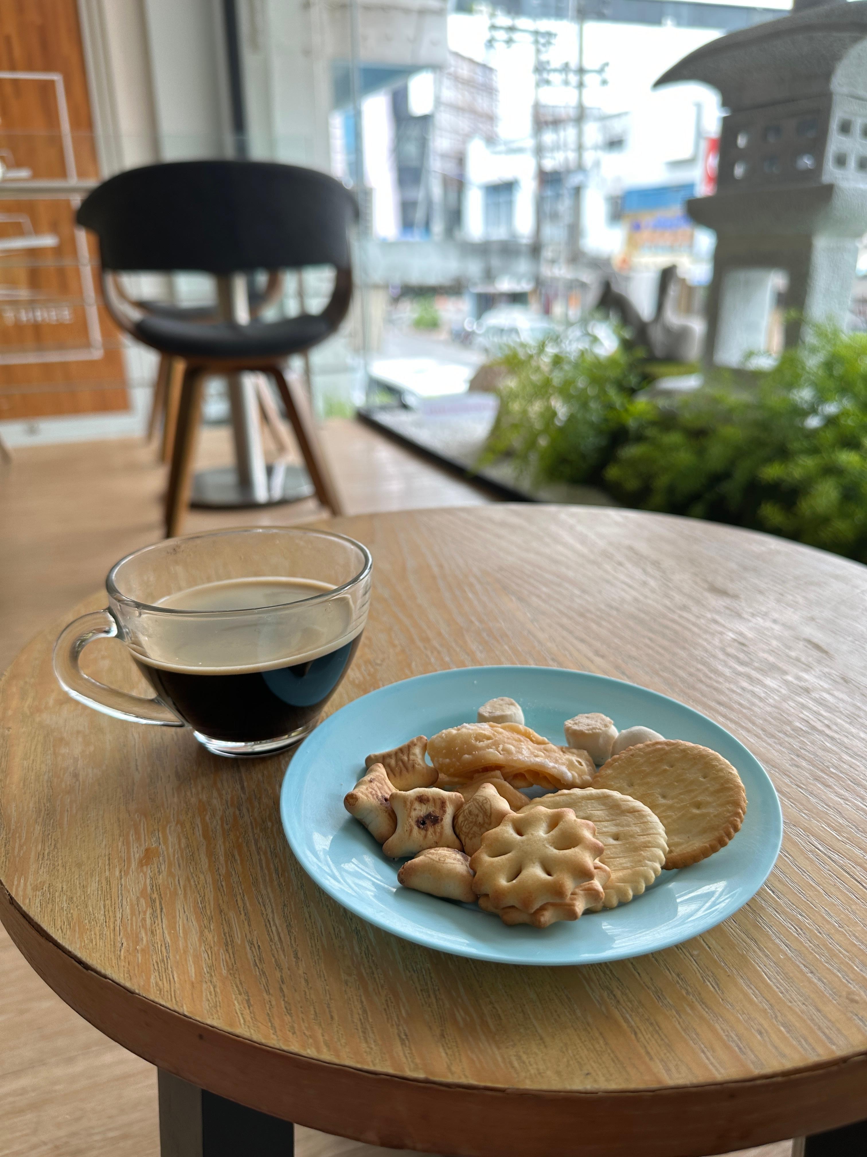 無料のコーヒー