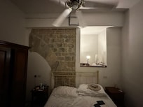 Our room was obviously part of a historic extension at the back of the tower.