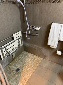 This was from the first day opening the room. Thank God for water shoes!!!