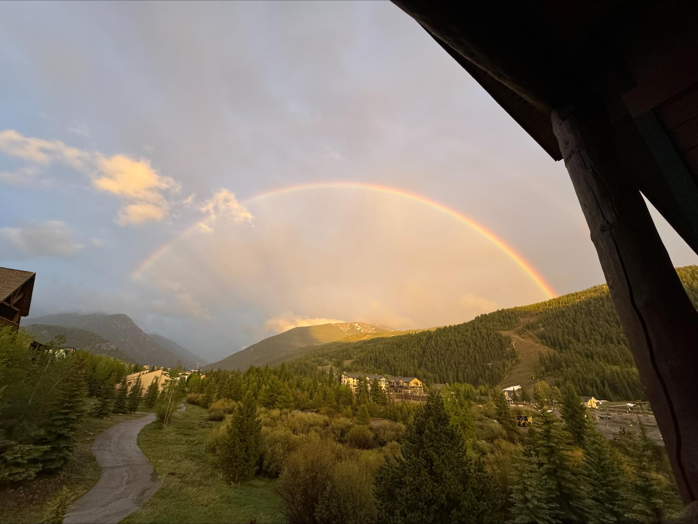 View from balcony