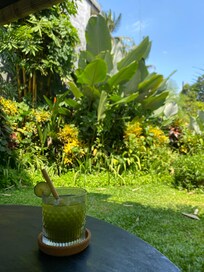 Welcome drink at terrace