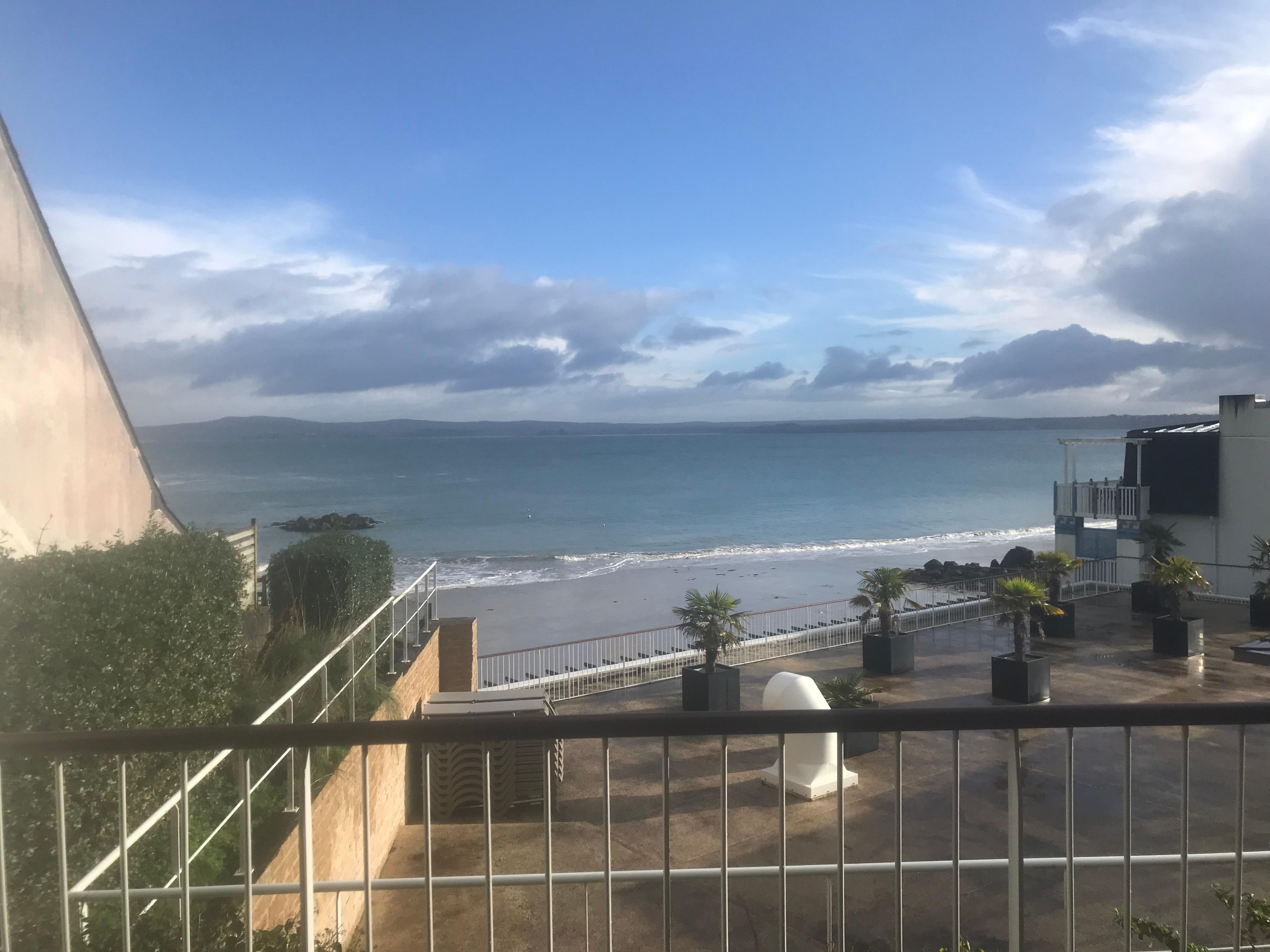 la vue sur la baie de Douarnenez