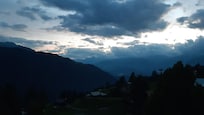 Blick vom Balkon