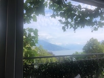 View from our breakfast table