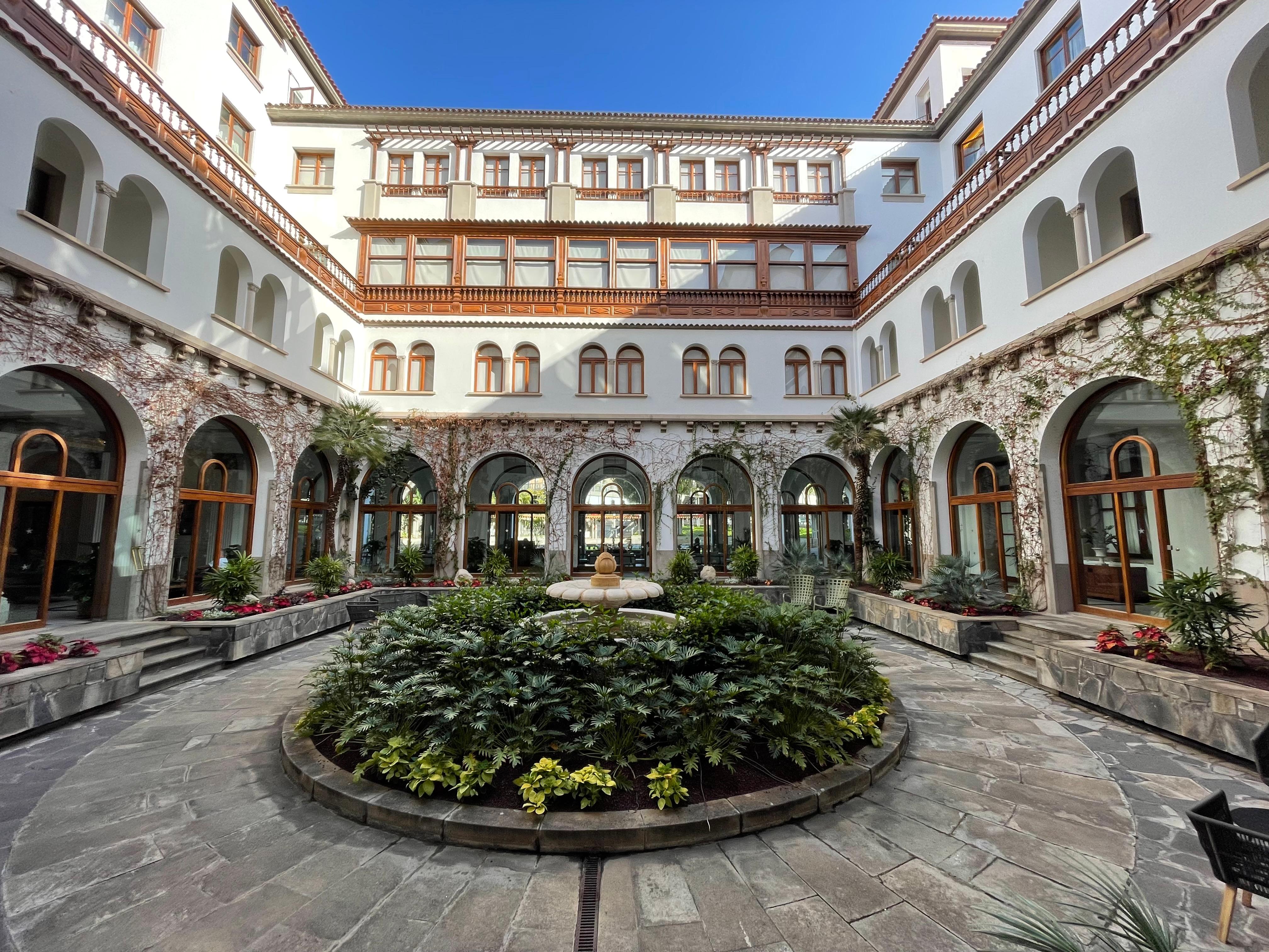 The gorgeous courtyard