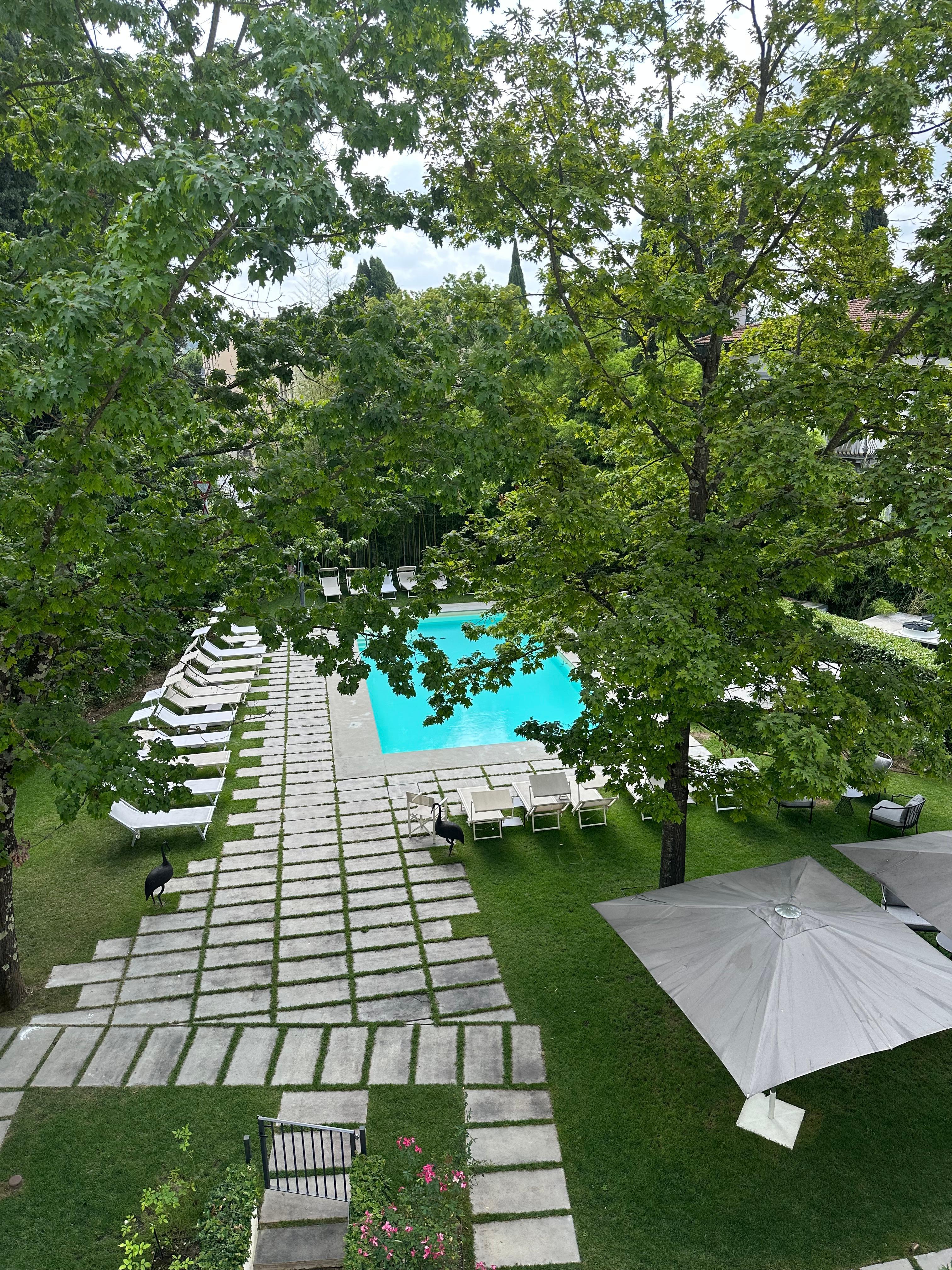 Pool area