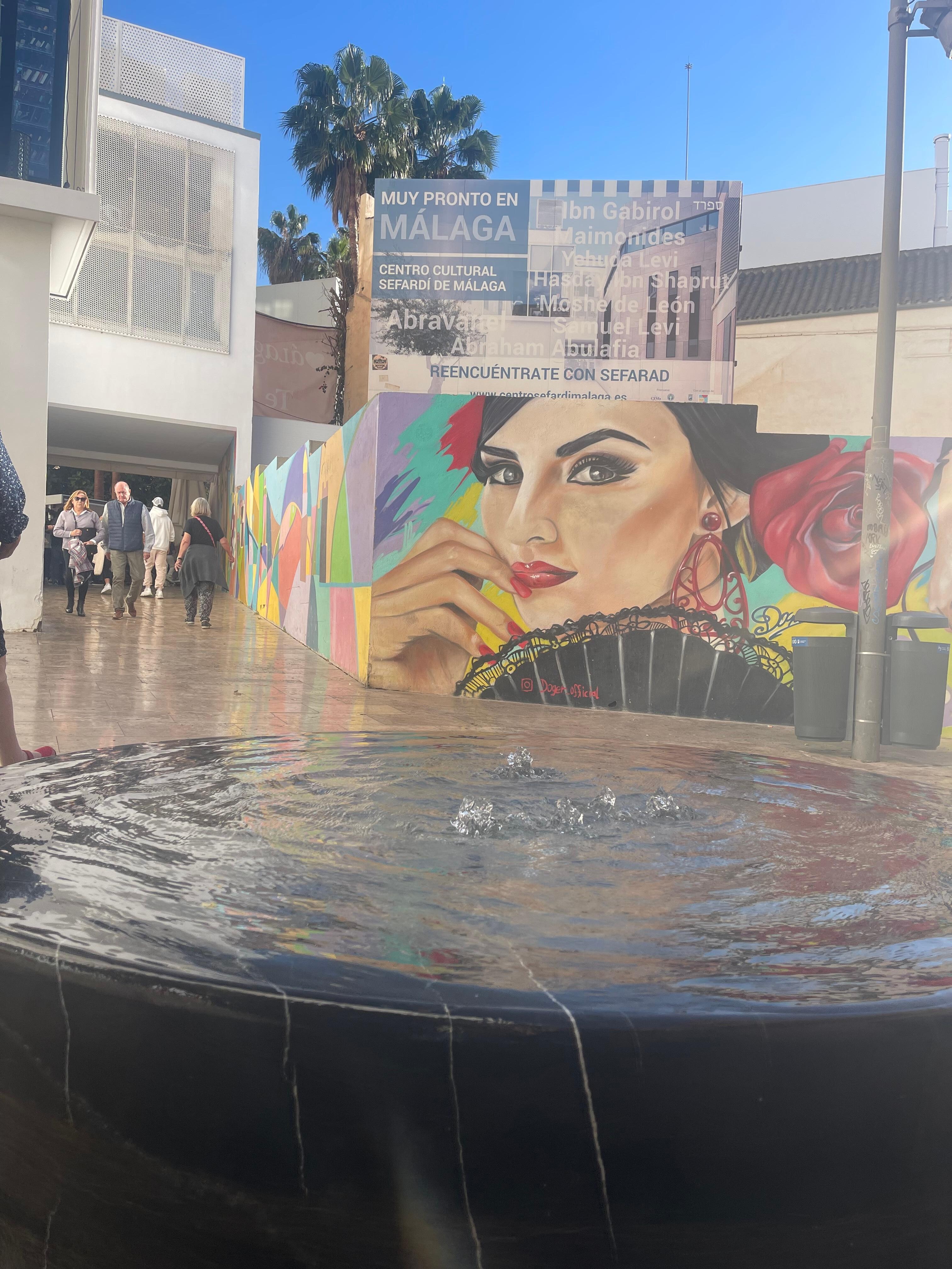 Few steps from hotel