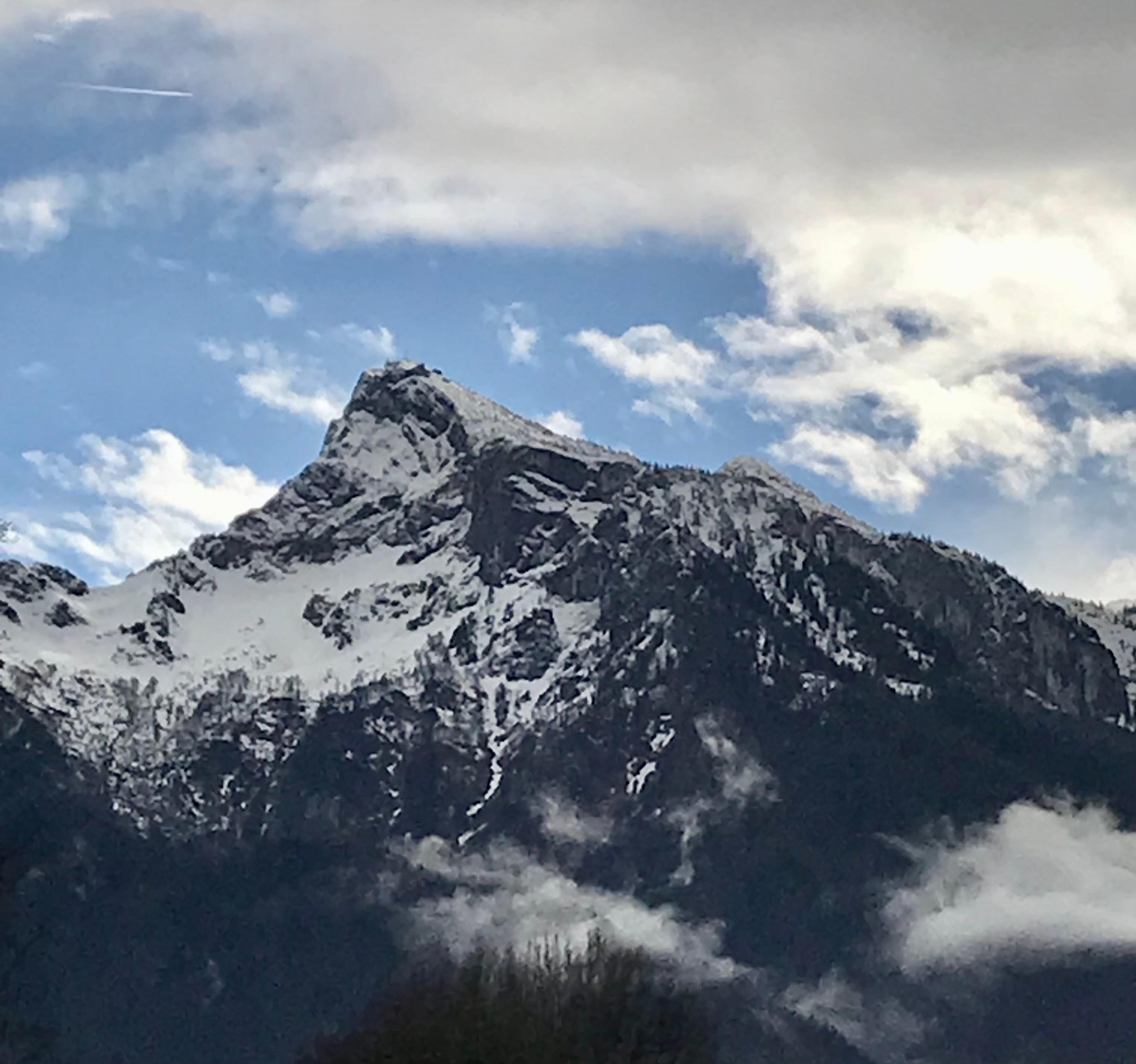 Mountain view from hotel