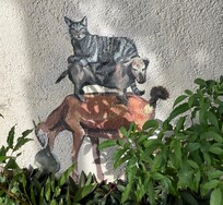 'round the corner streetart