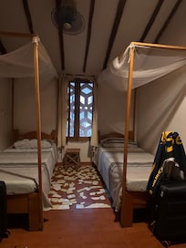 Twin beds