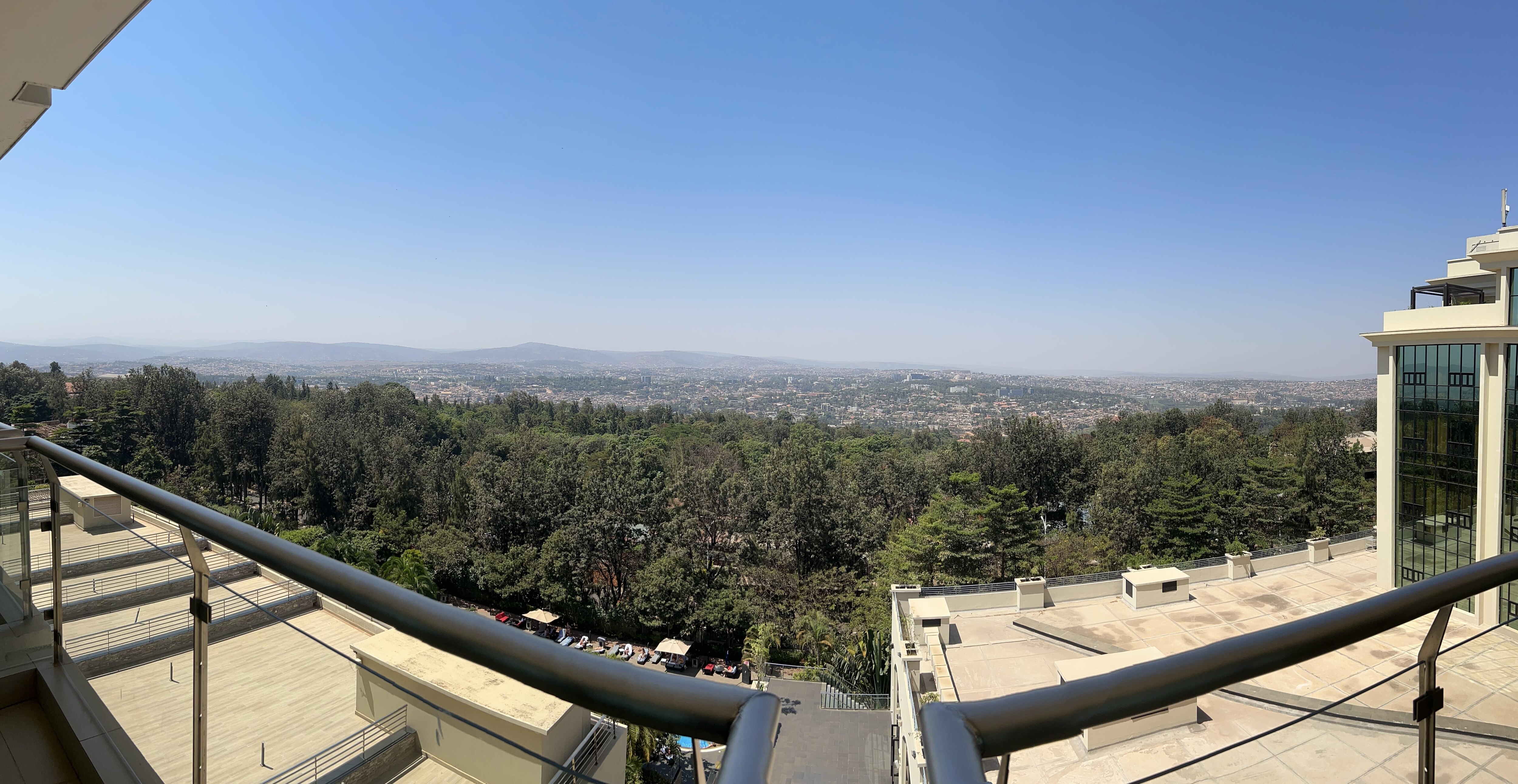 Panorama city view 